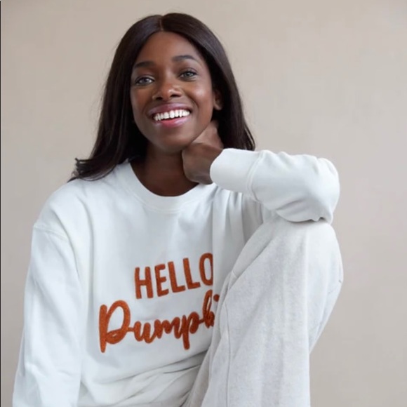 NWT Shiraleah “Hello Pumpkin” crewneck sweatshirt NWT size Medium - Picture 4 of 5